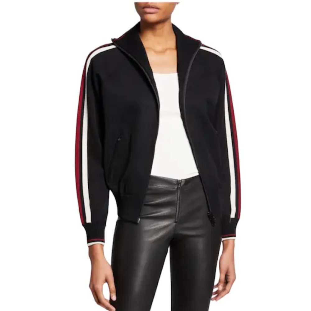 ETOILE ISABEL MARANT Darcey Zip-Front Track Jacket